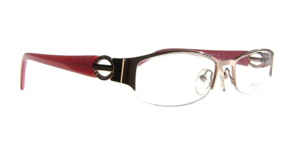 Модная оправа для очков Ana Hickmann AH1099 05B Pink Gold с кристаллами Swarovski - изображение 3