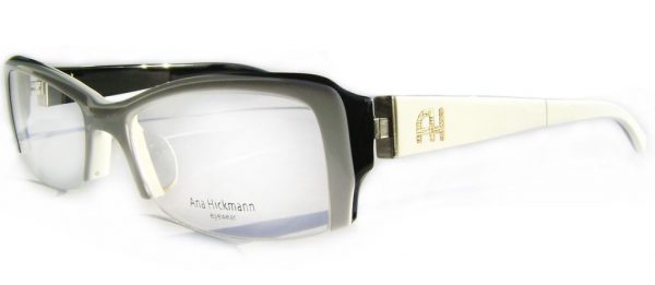 Модная оправа для очков Ana Hickmann AH6117 A07 White с поворотным заушником - изображение 1