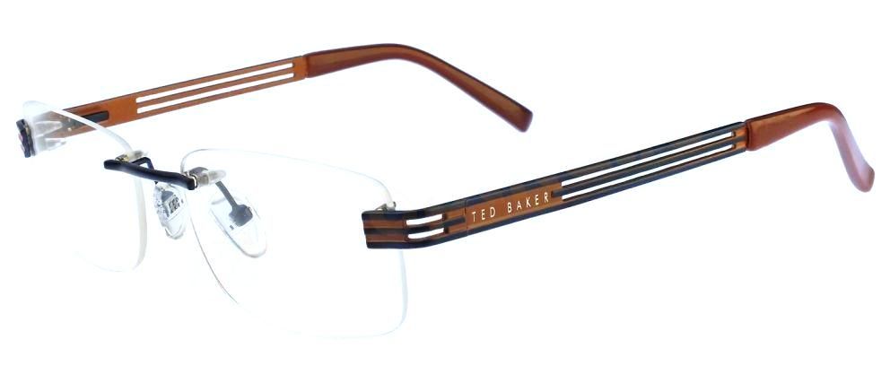 Безободковые очки-невидимки Ted Baker Defender 4198 680 Brown