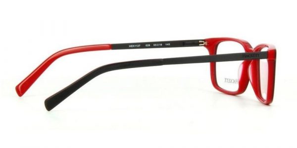 Очки крупный вайфарер Hackett London HEK 1127 026 Black/Red - изображение 4