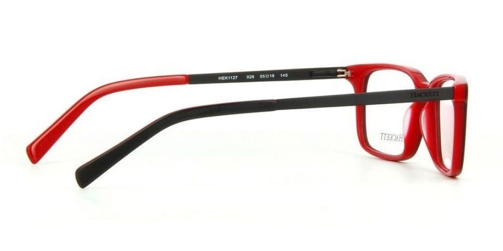 Очки крупный вайфарер Hackett London HEK 1127 026 Black/Red