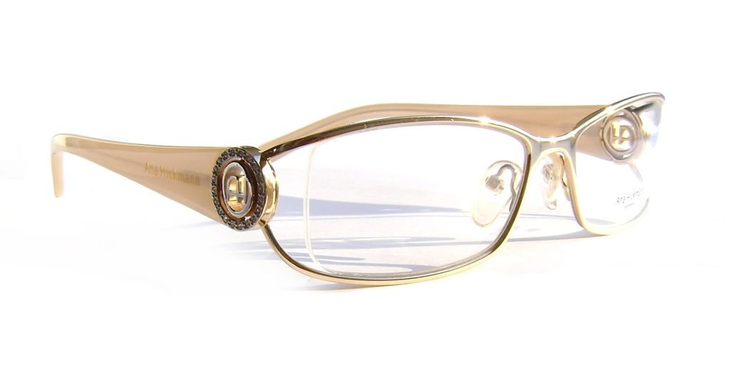 Модная оправа для очков Ana Hickmann AH1087 04H Gold с кристаллами Swarovski