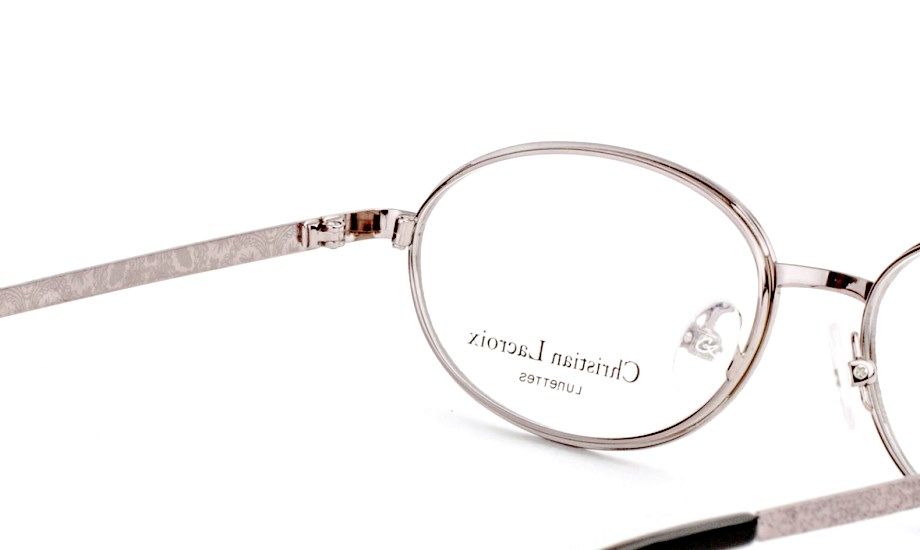 Винтажные овальные очки Christian Lacroix 3021 900 Silver