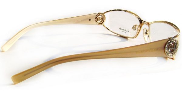 Модная оправа для очков Ana Hickmann AH1087 04H Gold с кристаллами Swarovski - изображение 4