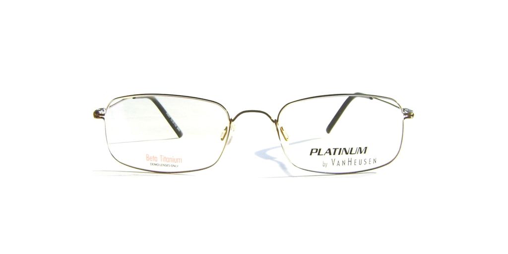 Крупные титановые очки Van Heusen Platinum VH P2007 Bronze