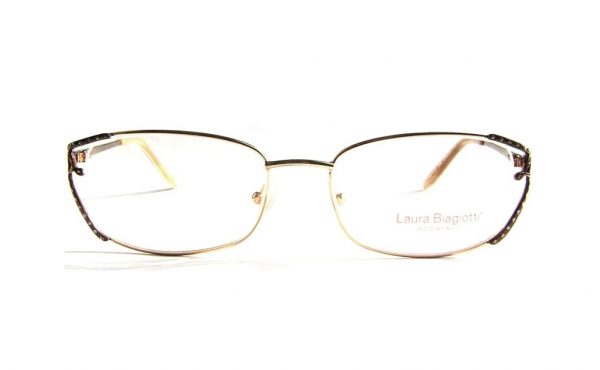 Модные очки Laura Biagiotti LB 81062 266 Brown с кристаллами Swarovski - изображение 2