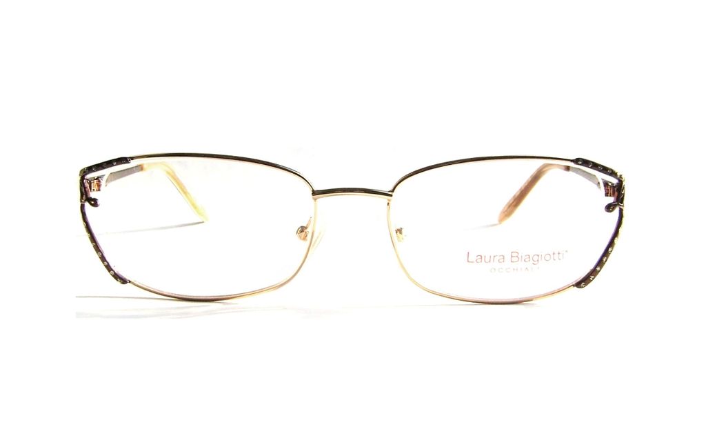 Модные очки Laura Biagiotti LB 81062 266 Brown с кристаллами Swarovski