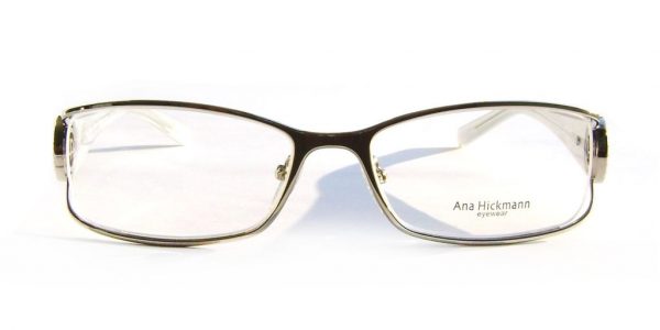 Модная оправа для очков Ana Hickmann AH1087 13A Silver с кристаллами Swarovski - изображение 2