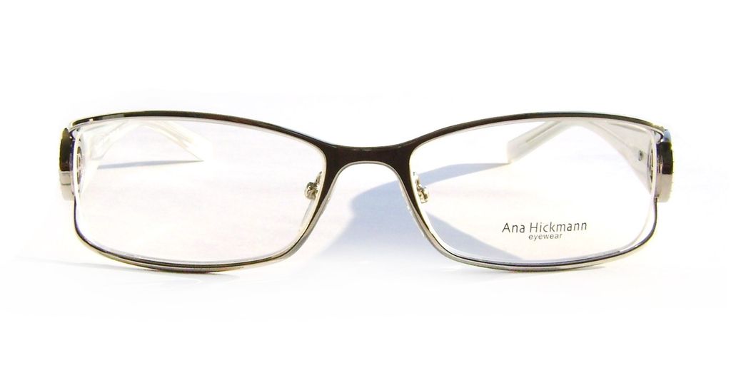 Модная оправа для очков Ana Hickmann AH1087 13A Silver с кристаллами Swarovski