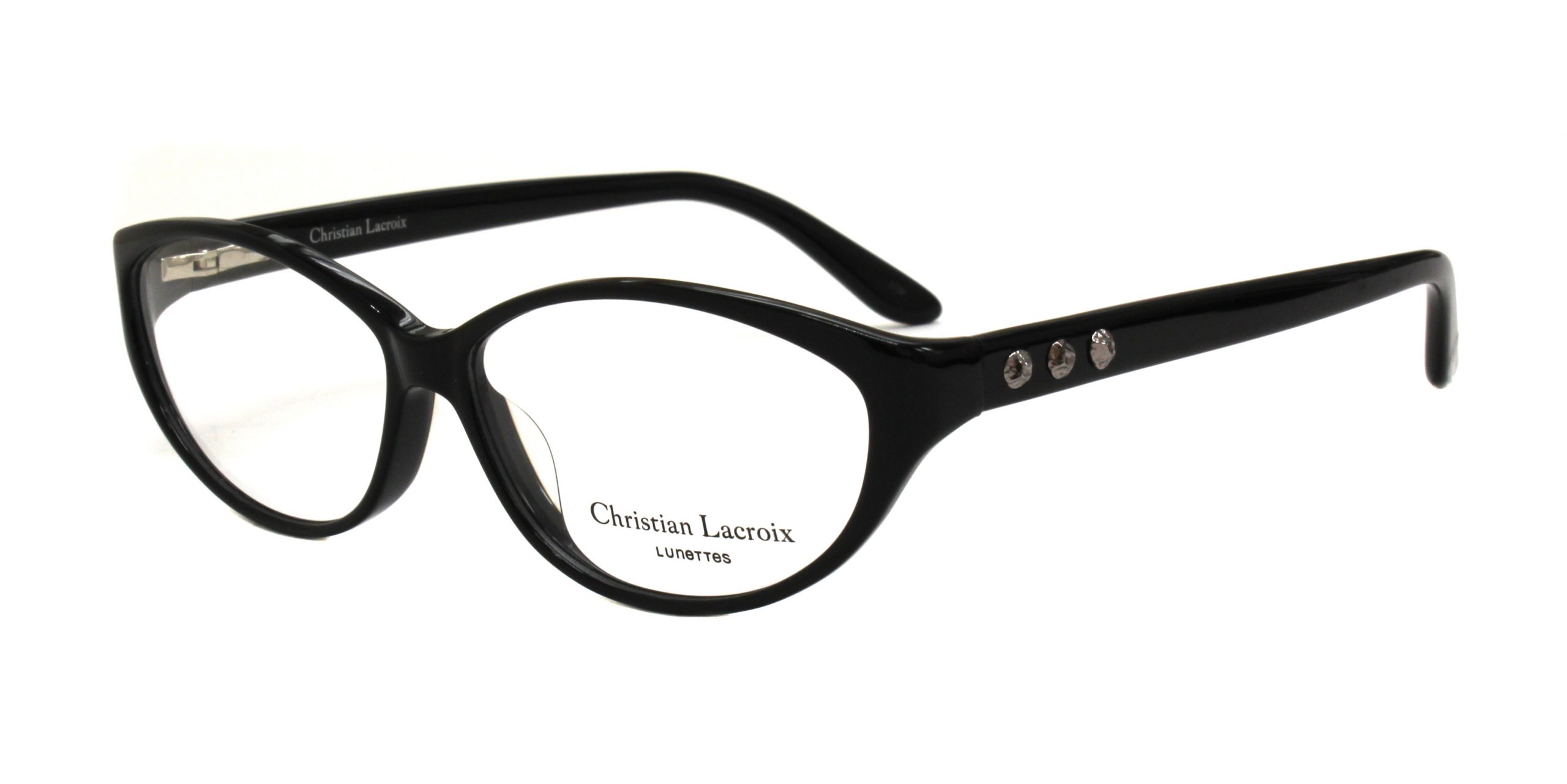 Очки кошачий глаз Christian Lacroix 1002 001 Noir - изображение 3
