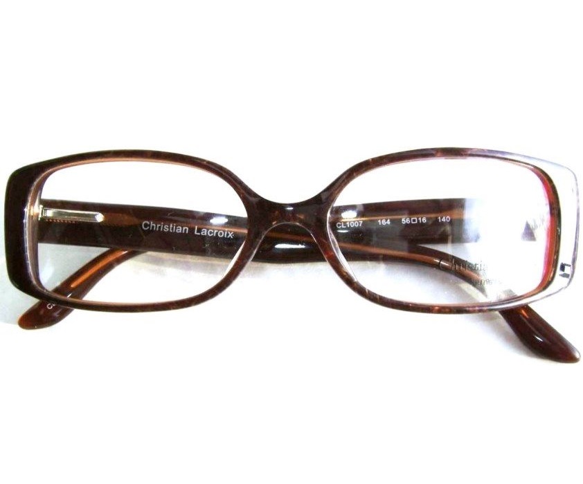 Модные очки Christian Lacroix 1007 164 Brun с кристаллами Swarovski