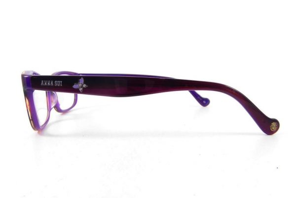 Модные очки Anna Sui AS 514 798 Purple Swarovski - изображение 4