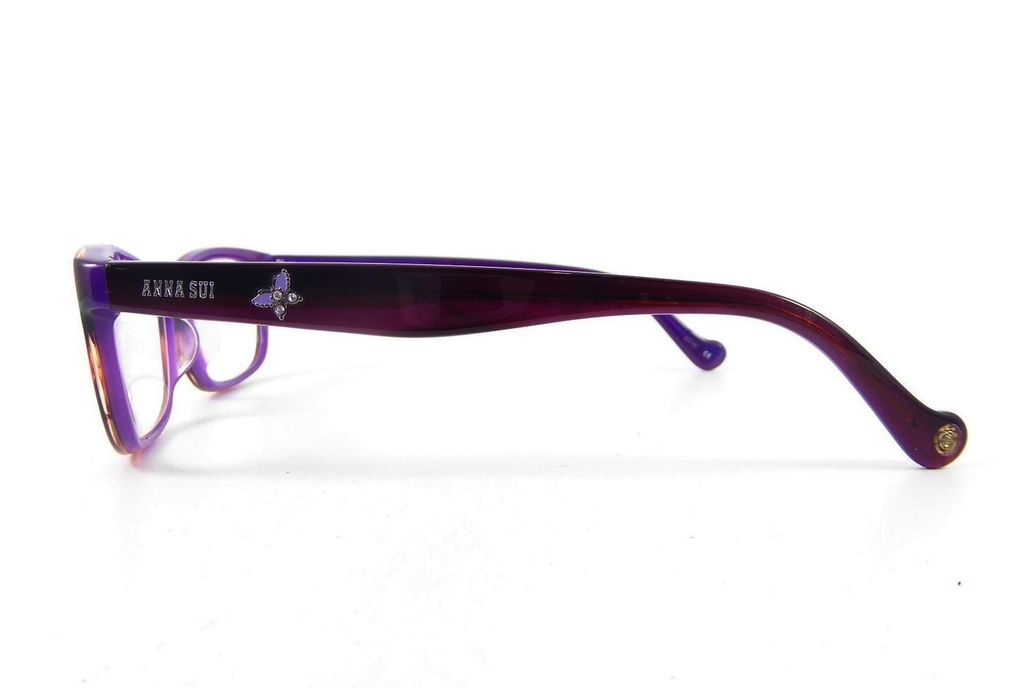 Модные очки Anna Sui AS 514 798 Purple Swarovski