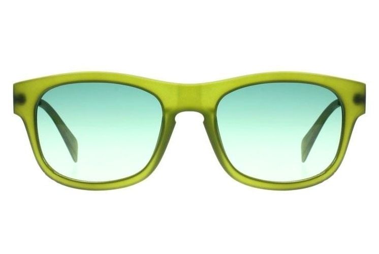 Очки вайфарер Italia Independent 0080 032 Green glass