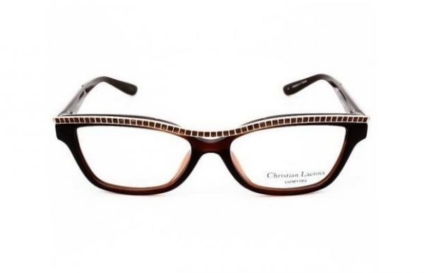 Очки кошачий глаз Christian Lacroix 1016 135 Puce с кристаллами Swarovski - изображение 3