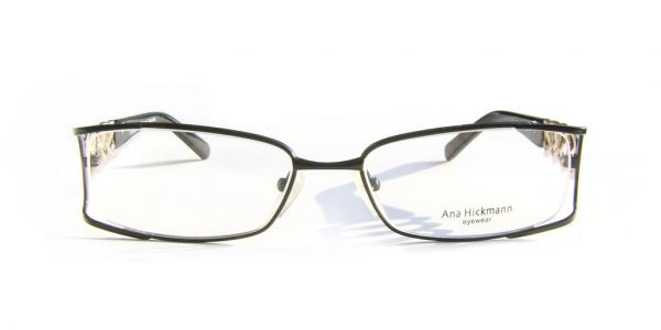 Модная оправа для очков Ana Hickmann AH1102 09D Black - изображение 2