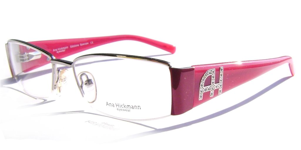 Модная оправа для очков Ana Hickmann AH1088 34J Red с кристаллами Swarovski