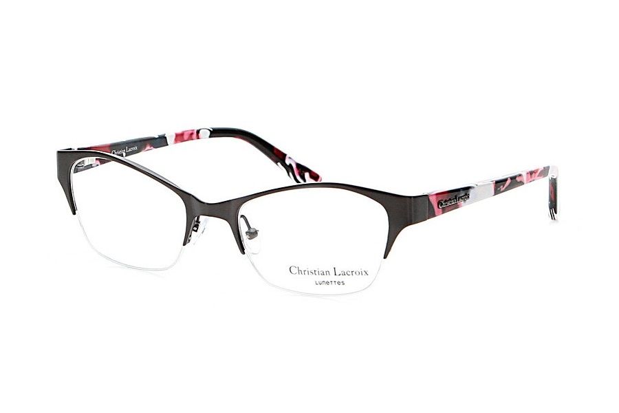 Модные очки Christian Lacroix 3022 902 Gun metal/Grenat