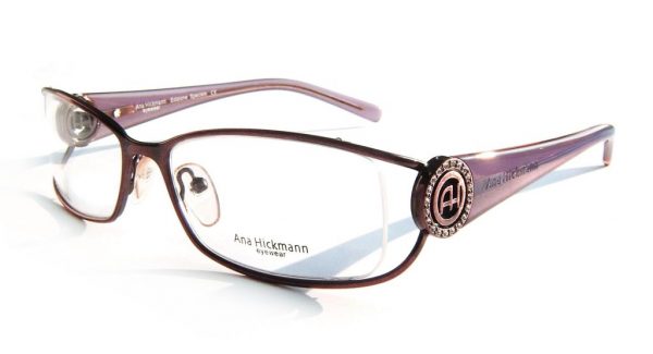 Модная оправа для очков Ana Hickmann AH1087 05E Violet с кристаллами Swarovski - изображение 1