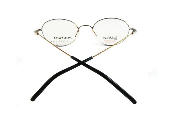 Круглые титановые очки Van Heusen Platinum VH P2016 Bronze - изображение 5