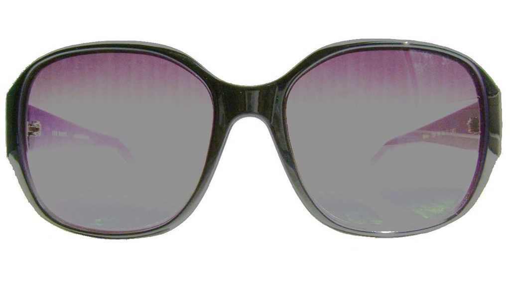 Крупные очки бабочка Ted Baker Beverly 1254 001 черно-фиолетовые
