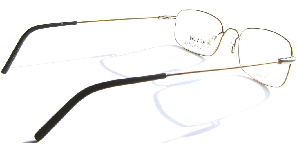 Крупные титановые очки Van Heusen Platinum VH P2007 Bronze