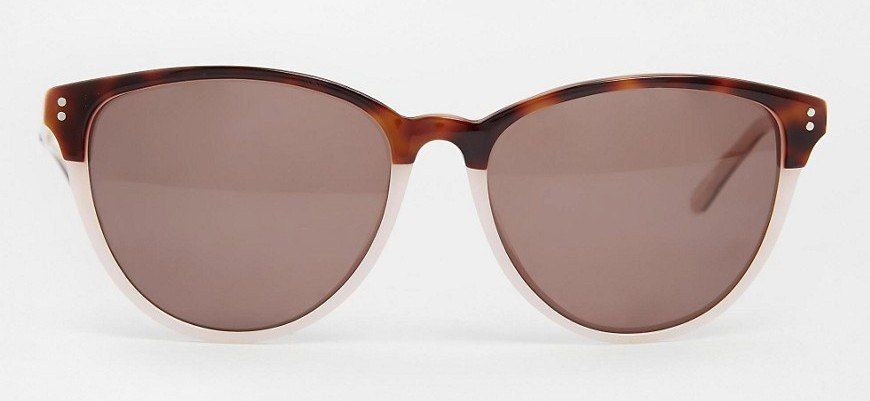 Модные очки кошачий глаз Ted Baker Zana 1348 222 розово-черепаховые