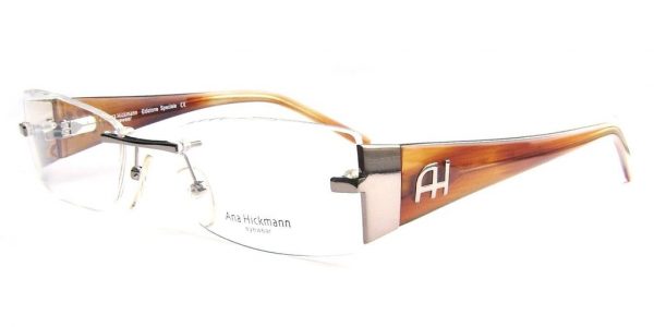 Безободковые очки-невидимки Ana Hickmann AH1093 08C Brown - изображение 1