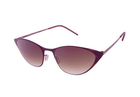 Ультратонкие очки кошачий глаз Italia Independent 0203 092 Brown havana