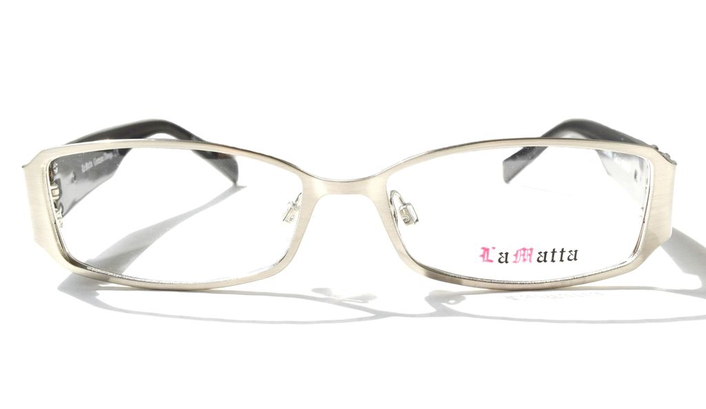 Модные дизайнерские очки La Matta LM3006 c3 Silver Swarovski