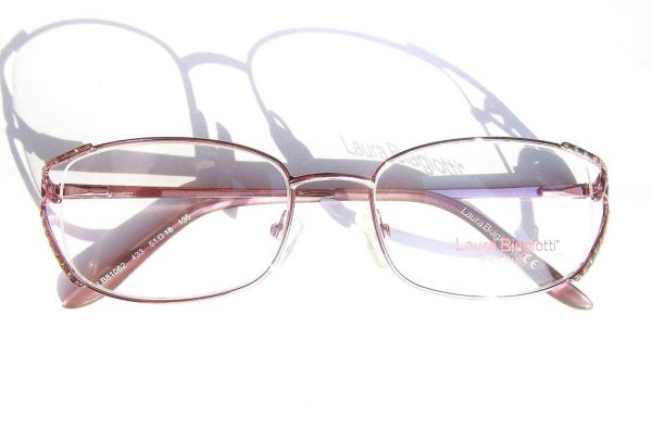 Модные очки Laura Biagiotti LB 81062 433 Violet с кристаллами Swarovski - изображение 5