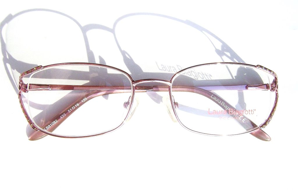 Модные очки Laura Biagiotti LB 81062 433 Violet с кристаллами Swarovski