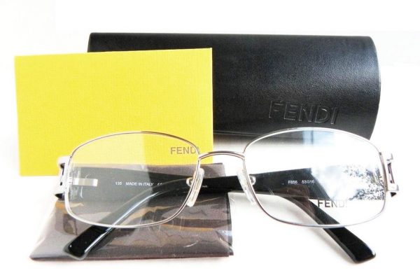 Винтажная оправа для очков Fendi F 856 сделано в Италии - изображение 9