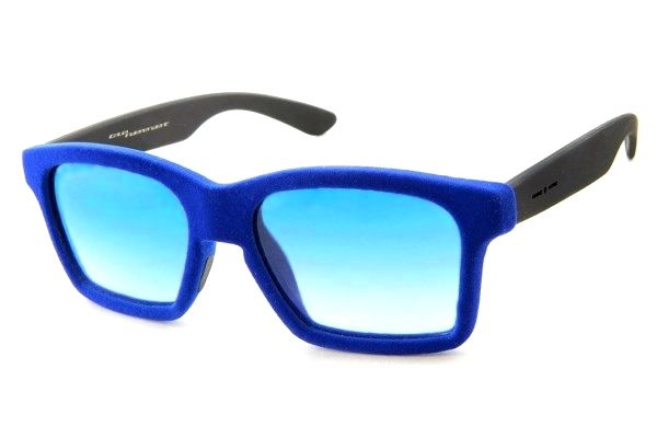 Бархатные очки вайфарер Italia Independent 0097VL 022 Blue