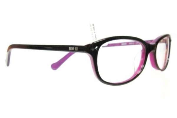 Модные очки Anna Sui AS 513 007 Black/Purple Swarovski - изображение 4