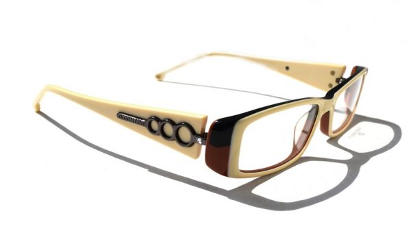 Модные очки Oliviero Contini OC 454 26 Caramel с кристаллами Swarovski - изображение 1