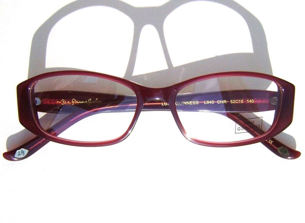 Модные очки Lulu Guinness L840 Cherry