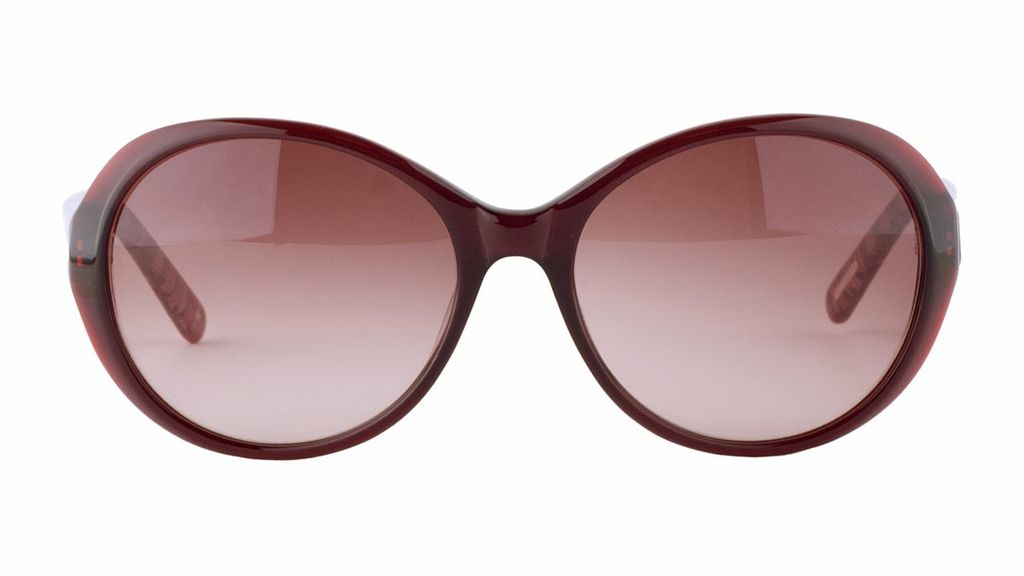 Модные крупные очки бабочка Ted Baker Aubagne 1289 264 бордо