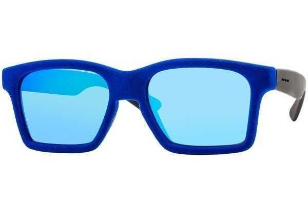 Бархатные очки вайфарер Italia Independent 0097VL 022 Blue