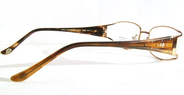 Модные очки Lulu Guinness L701 Brown - изображение 3