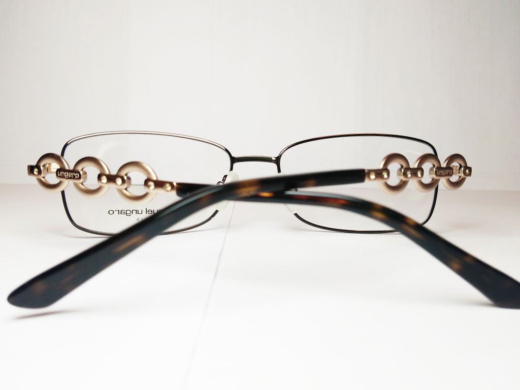 Модные очки Emanuel Ungaro EU 70312 B17 Black с кристаллами Swarovski