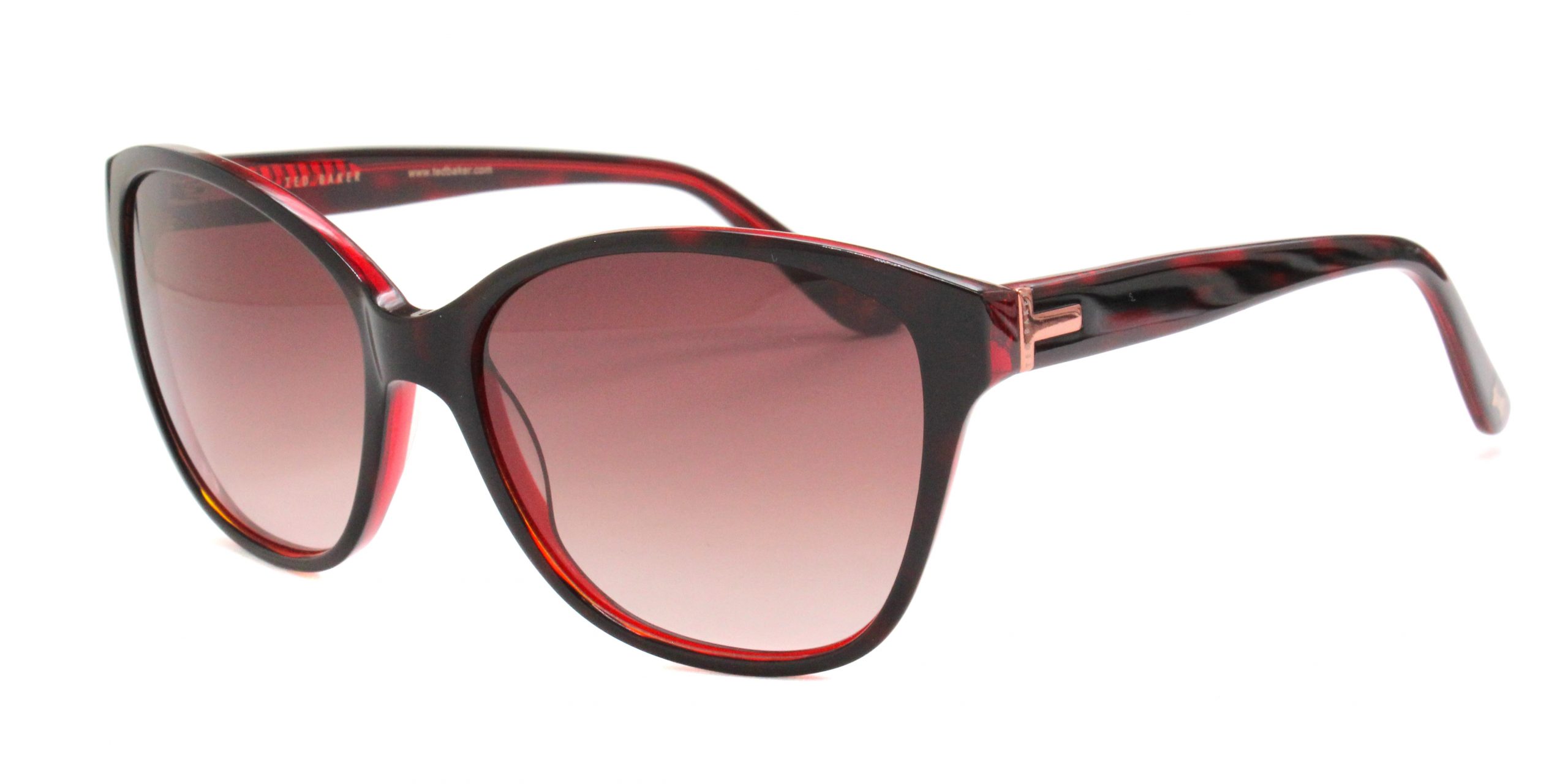 Очки крупный кошачий глаз Ted Baker Glase 1322 205 Red - изображение 2