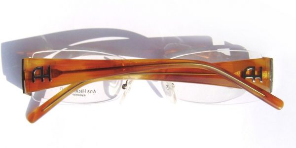 Безободковые очки-невидимки Ana Hickmann AH1093 08C Brown - изображение 6