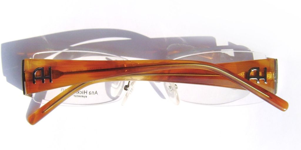 Безободковые очки-невидимки Ana Hickmann AH1093 08C Brown