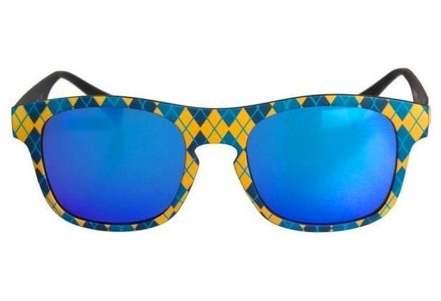 Очки вайфарер Italia Independent Eyeye IS013 SCO061 Yellow/Blue