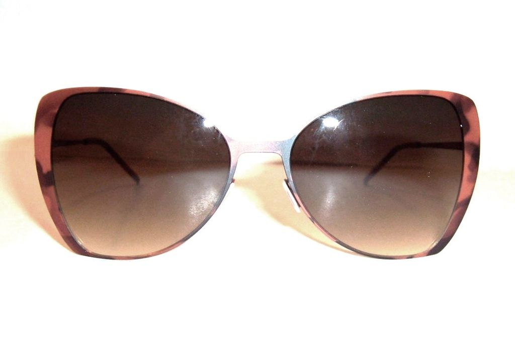 Ультратонкие очки бабочка Italia Independent 0204 092 Havana Brown