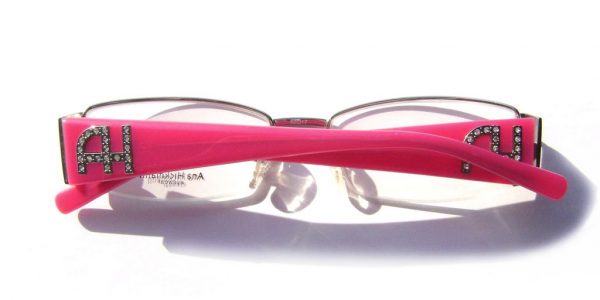 Модная оправа для очков Ana Hickmann AH1088 34J Red с кристаллами Swarovski - изображение 7