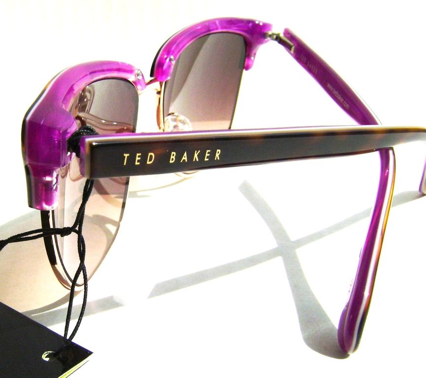 Очки клубмастер clubmaster Ted Baker Zerena 1279 103 черепаховые/фиолетовые