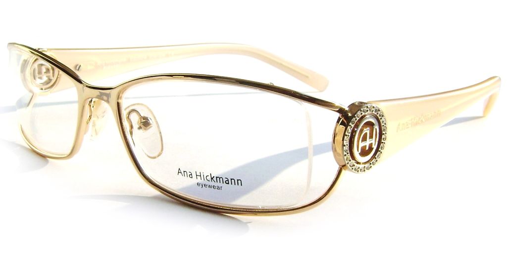 Модная оправа для очков Ana Hickmann AH1087 04H Gold с кристаллами Swarovski