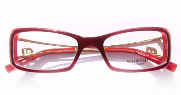 Модная оправа для очков Ana Hickmann AH6108 B94 Red - изображение 5